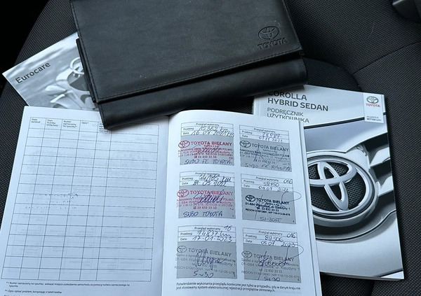Toyota Corolla cena 79900 przebieg: 95777, rok produkcji 2020 z Wyrzysk małe 191
